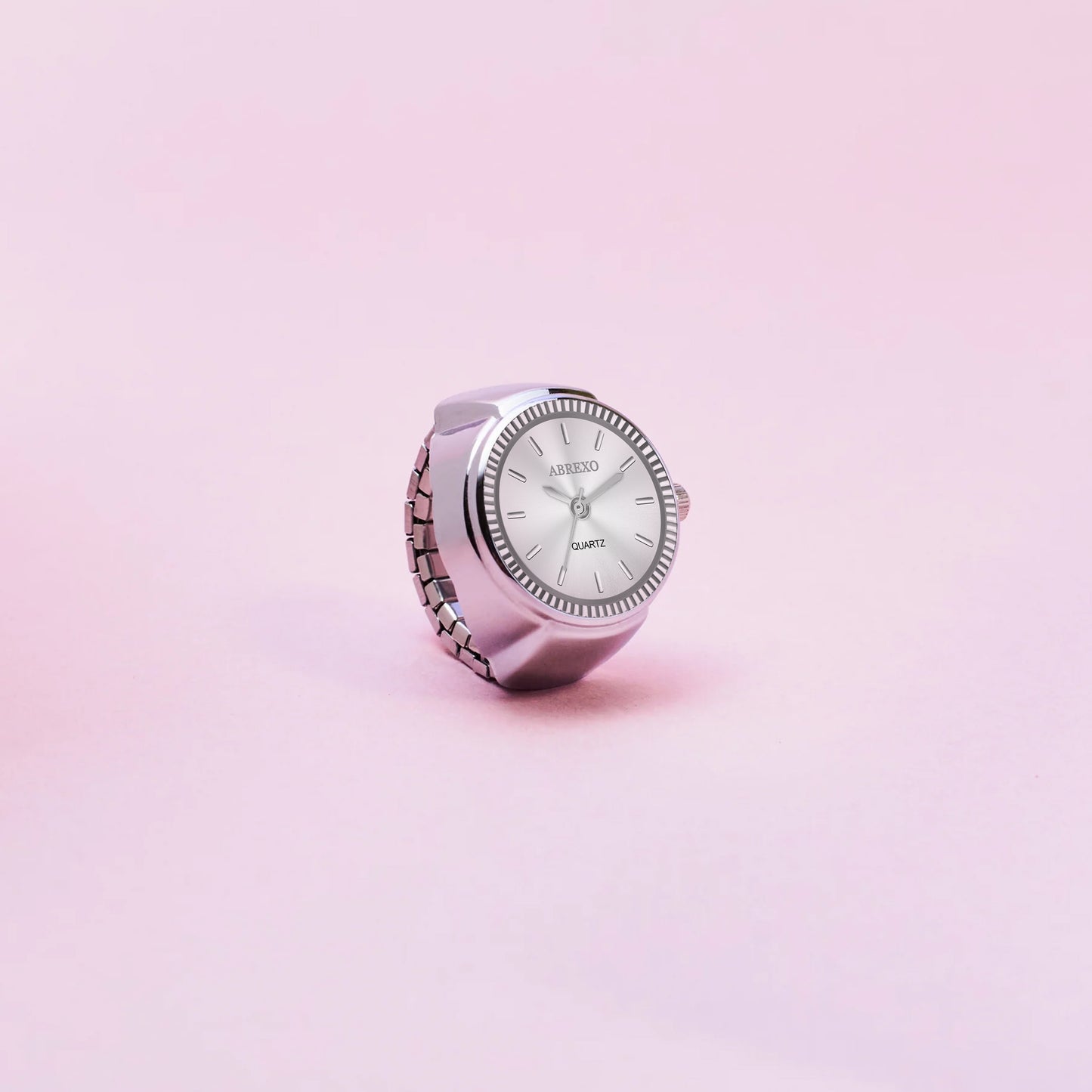 ABREXO - Bossy Look Finger Ring Watch For Women