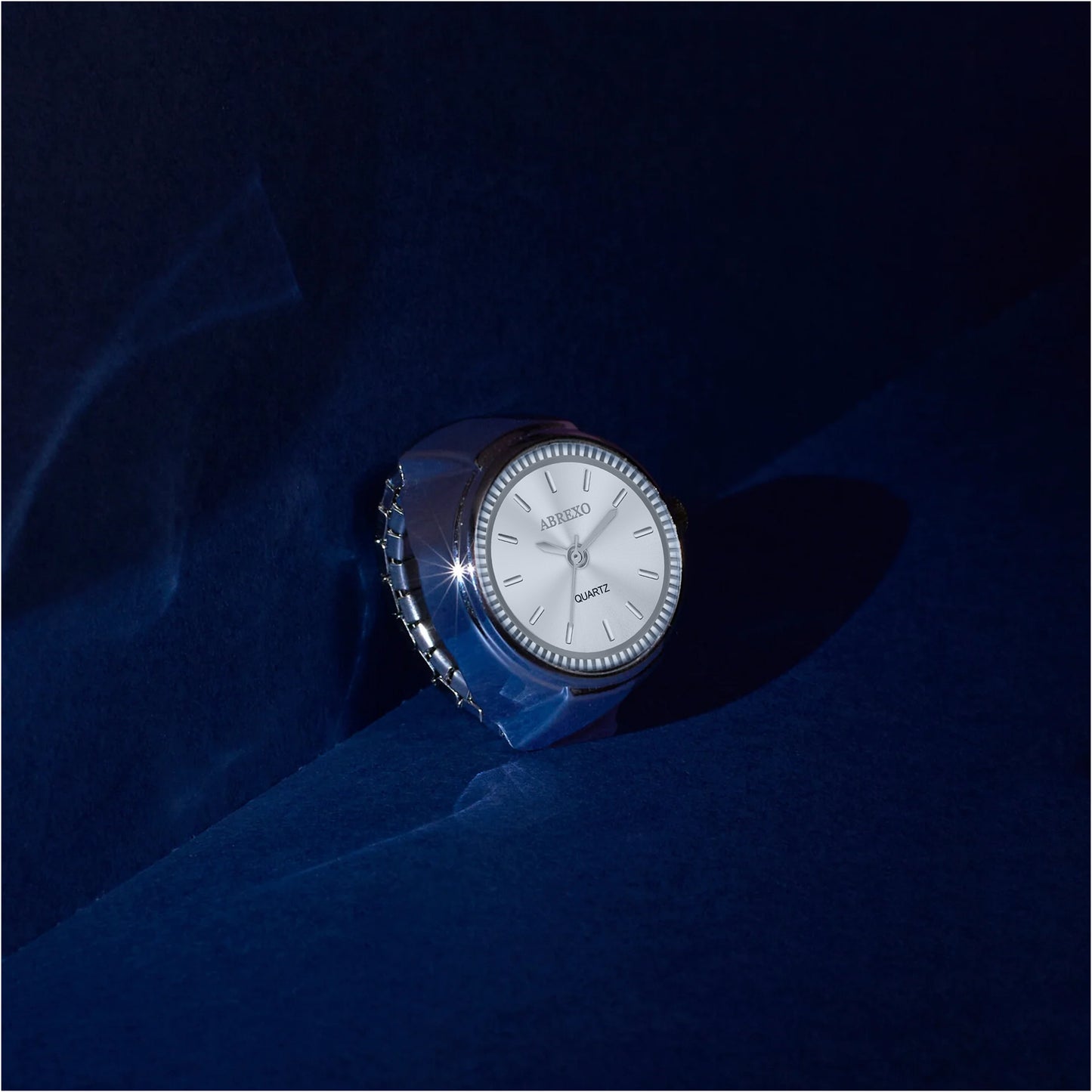 ABREXO - Bossy Look Finger Ring Watch For Women