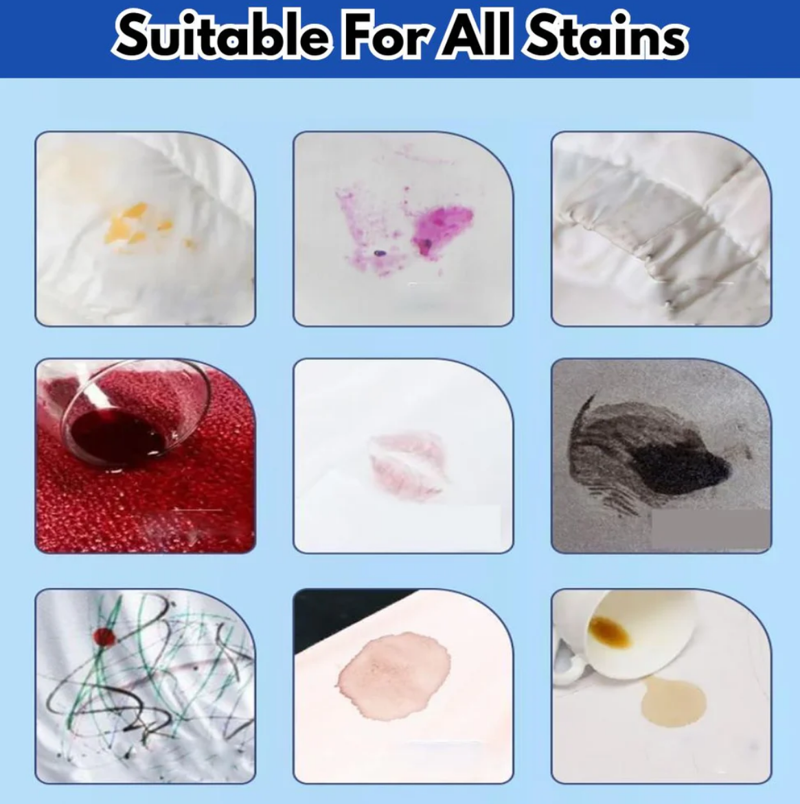 ✨All in One Fabric Stain Remover ✨ Buy 1 Get 1 FREE - At Just Rs @599/- (100ML)