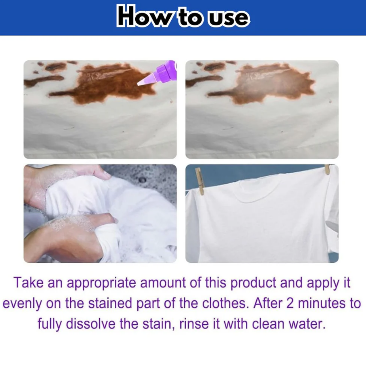 ✨All in One Fabric Stain Remover ✨ Buy 1 Get 1 FREE - At Just Rs @599/- (100ML)
