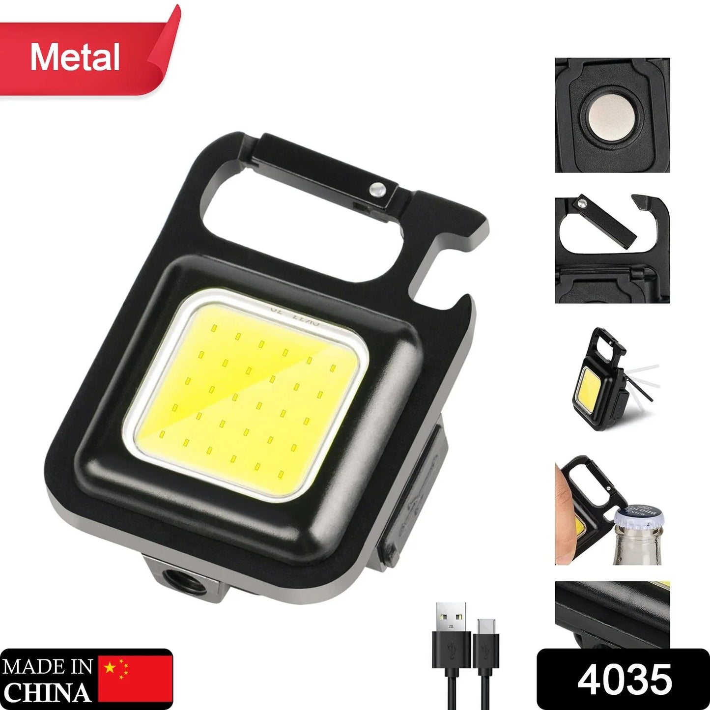 WWM Mini LED Keychain Flashlight, Emergency Flashlight