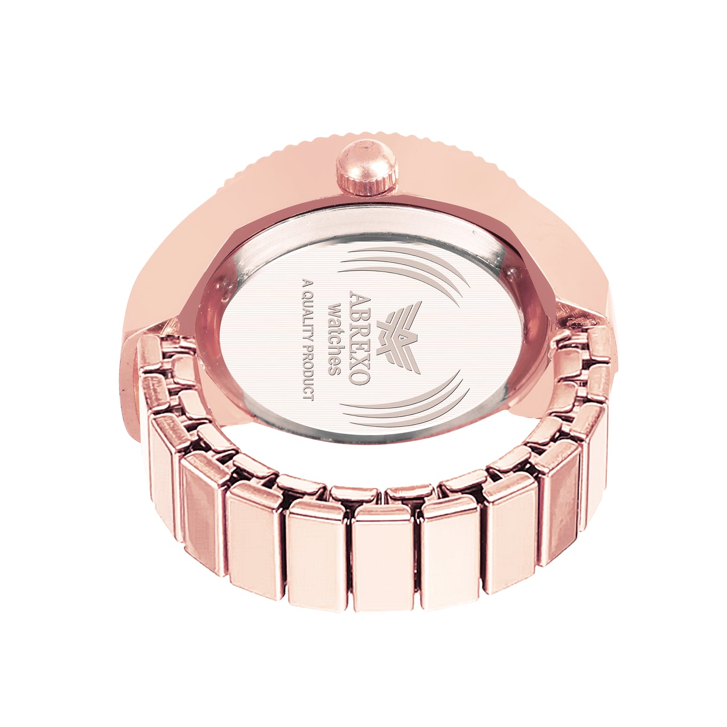 ABREXO - Bossy Look Finger Ring Watch For Women
