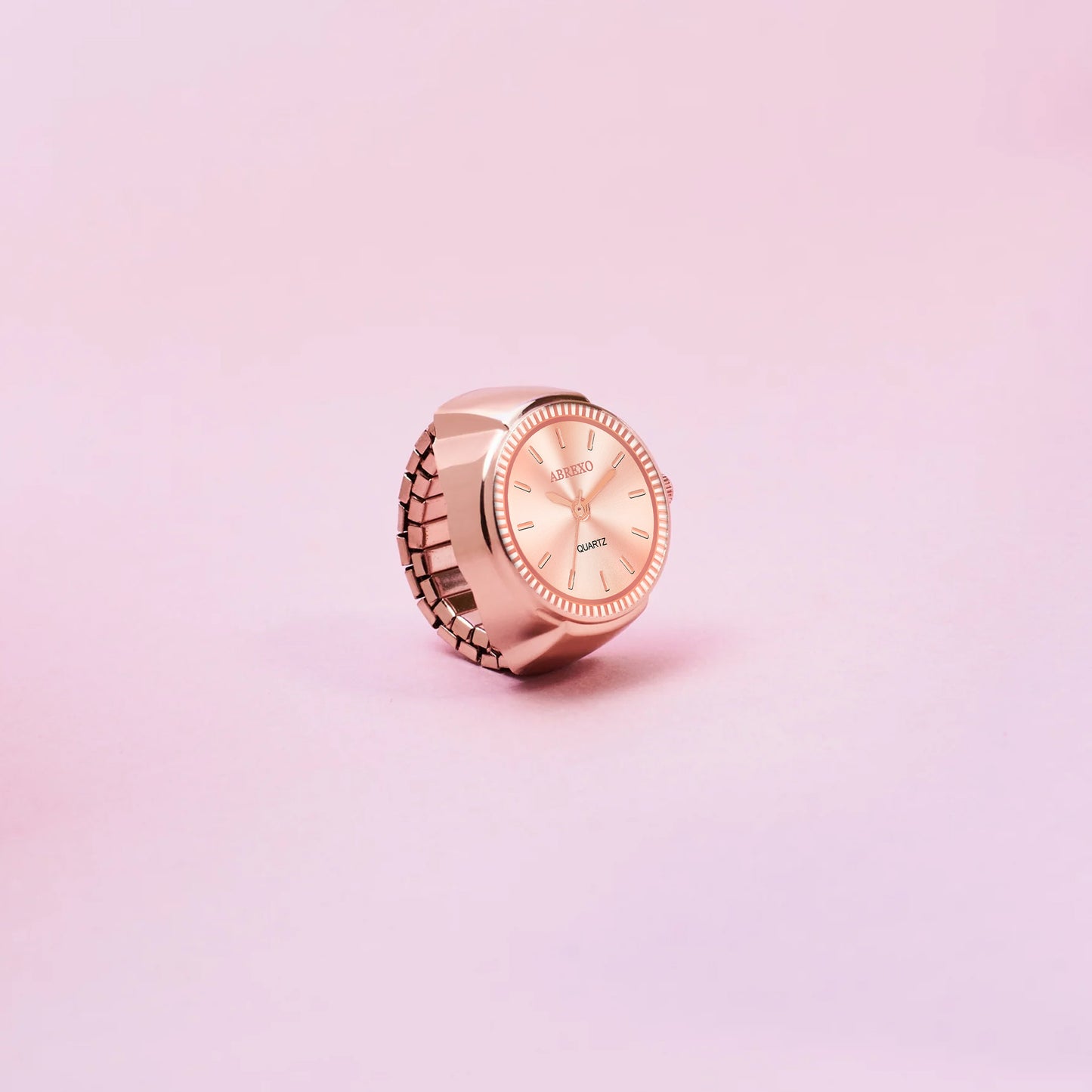 ABREXO - Bossy Look Finger Ring Watch For Women