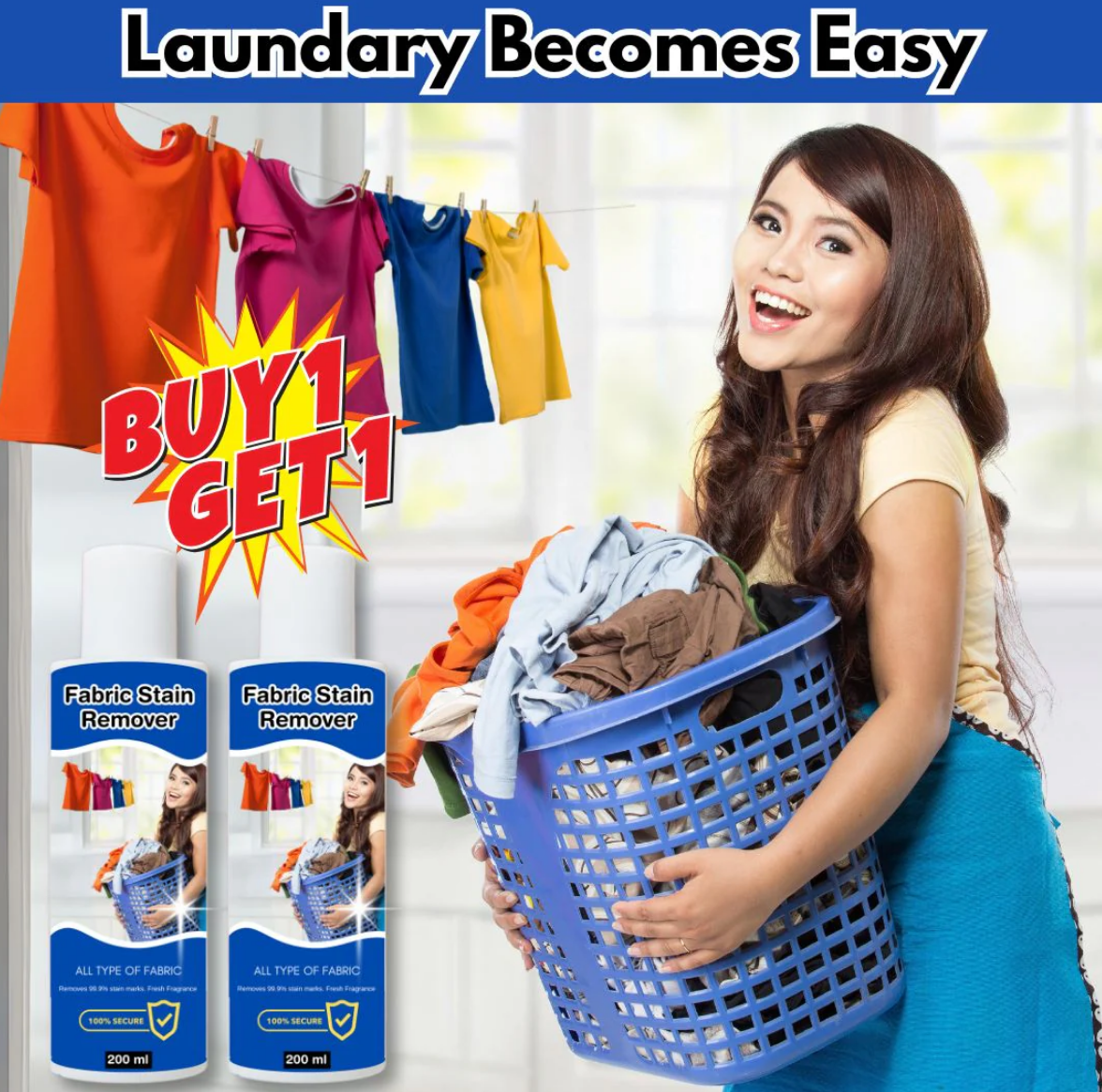 ✨All in One Fabric Stain Remover ✨ Buy 1 Get 1 FREE - At Just Rs @599/- (100ML)
