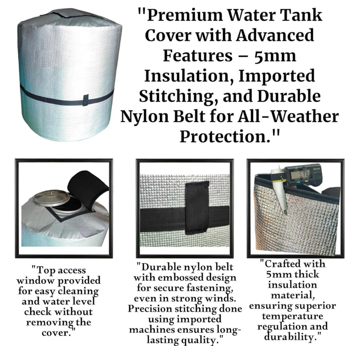 Water Tank Insulation Cover☀️