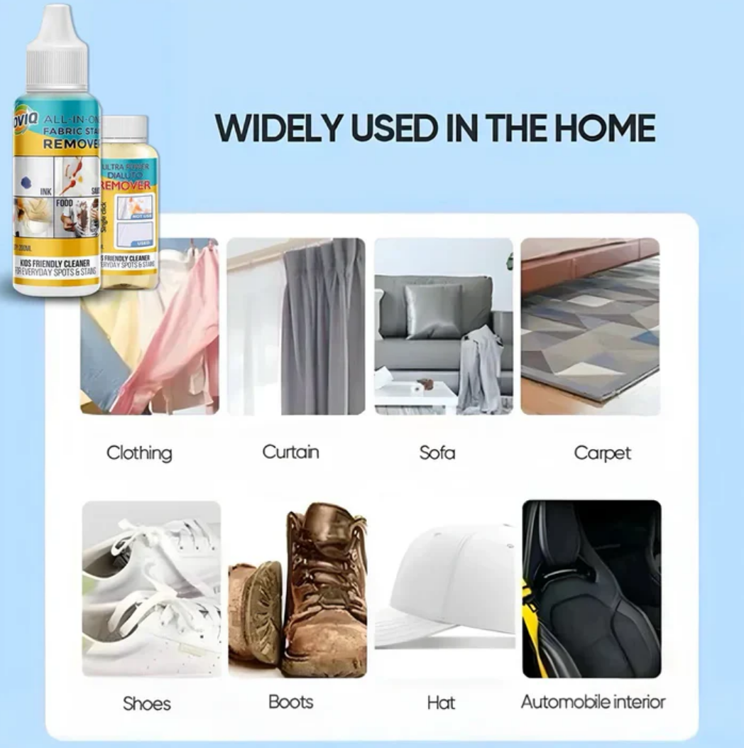 ✨All in One Fabric Stain Remover ✨ Buy 1 Get 1 FREE - At Just Rs @599/- (100ML)