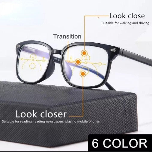 WWM - BUY 1 GET 1 FREE - Auto Power Adjustable Reading Glasses (Black)