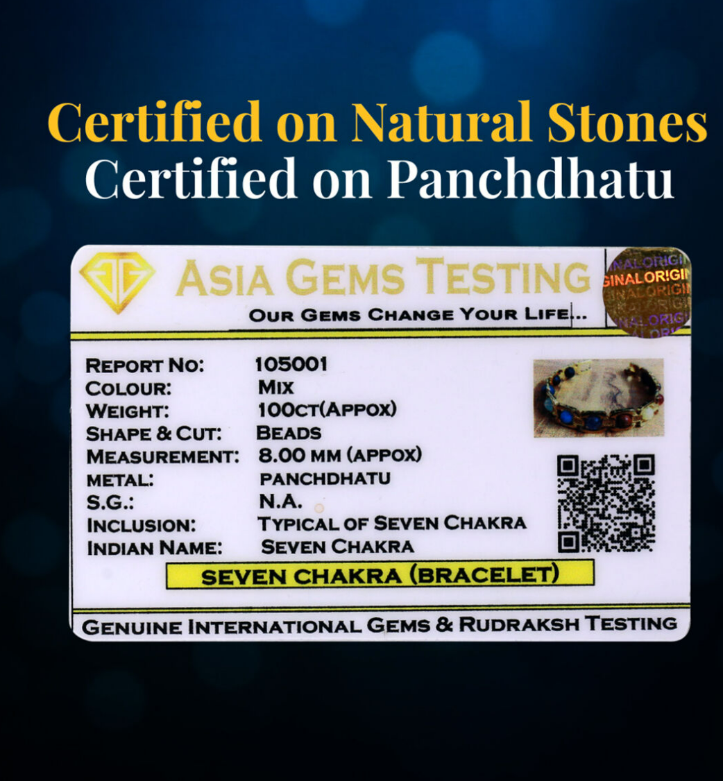 ๐ 7 Chakras Bracelet ๐ฐ Attracts Wealth | โจ Boosts Confidence | ๐ Love | ๐งฟ Peace At Just @Rs 499/-