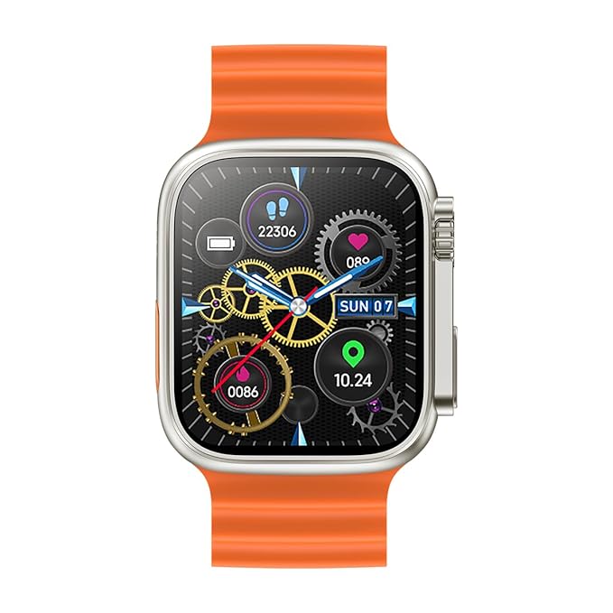 WWMT800-Ultra Smart Watch 1.99" Infinite Display Series 8 Wireless Charging Heart Rate Monitor Bluetooth Call Watch