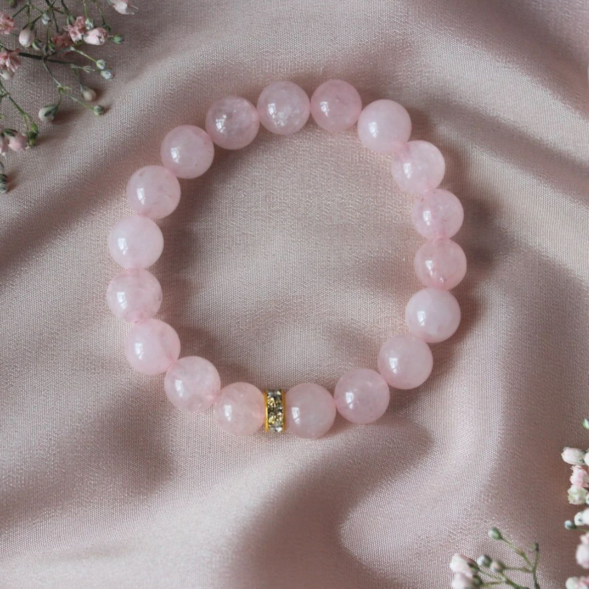 Love Attraction Bracelet Original Rose Quartz At Just Rs 499/-