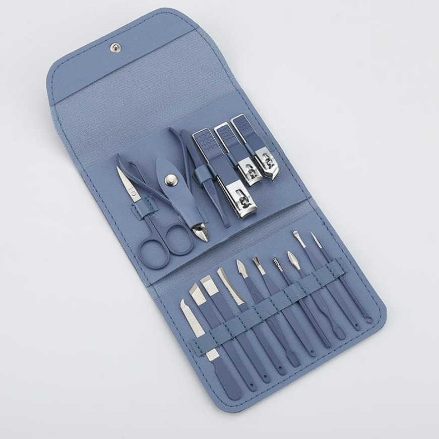 Manicure Set Professional Nail Clippers Pedicure Kit, 16 pcs Stainless Steel Nail Care Tools Grooming Kit @ Just Rs.599/-