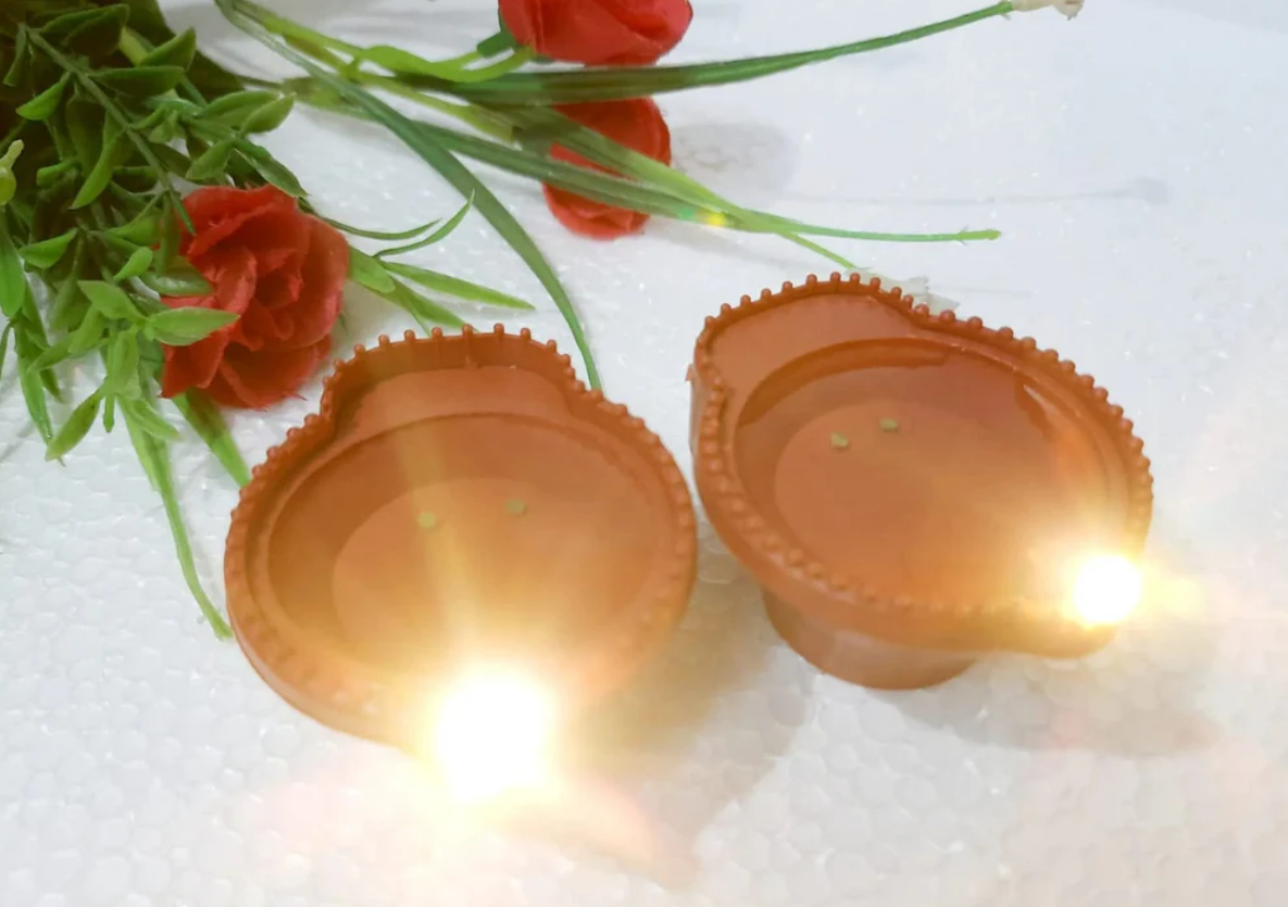 LED Light Water Sensor Diyas (PACK OF 6)