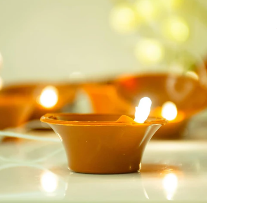 LED Light Water Sensor Diyas (PACK OF 6)