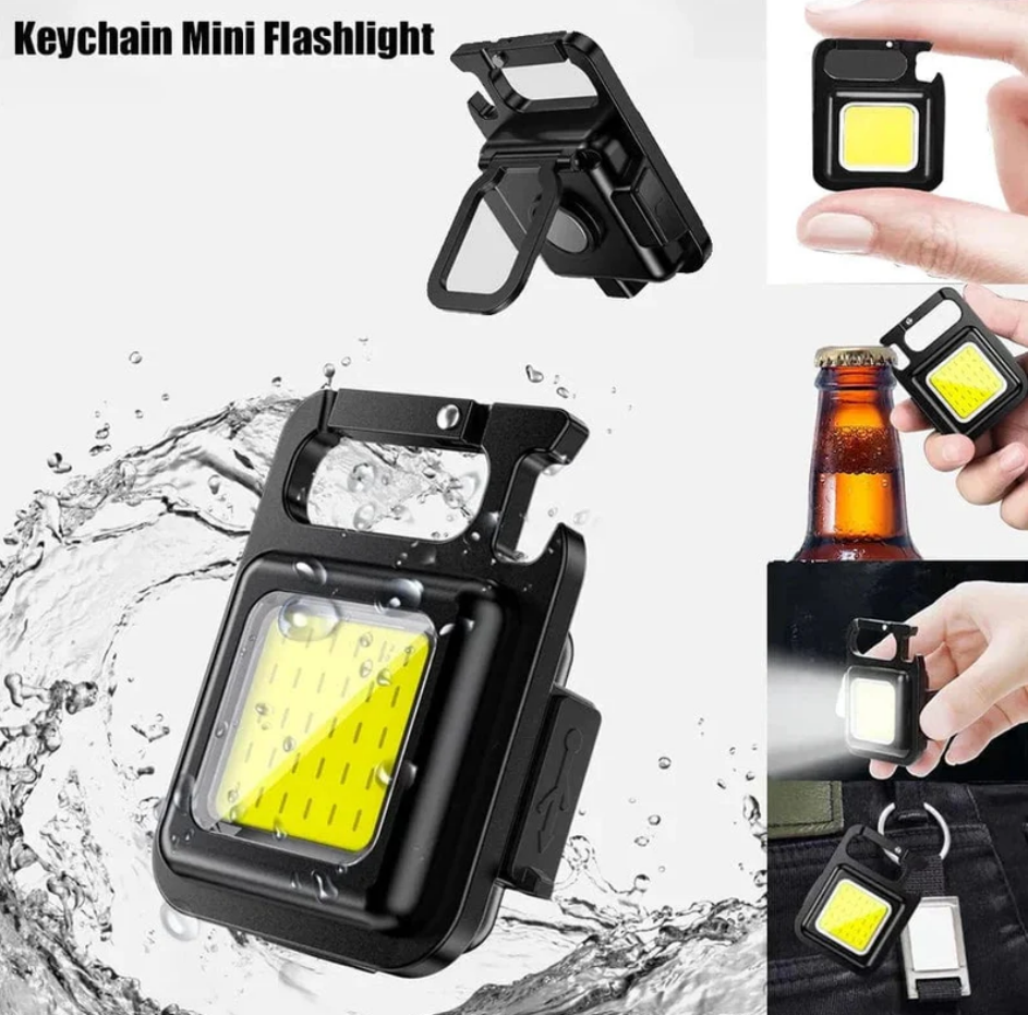 WWM Mini LED Keychain Flashlight, Emergency Flashlight