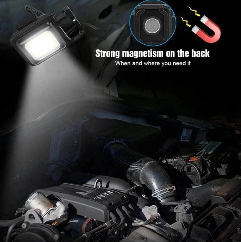 WWM Mini LED Keychain Flashlight, Emergency Flashlight