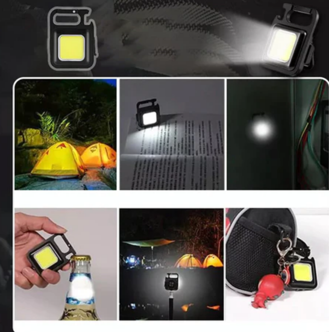 WWM Mini LED Keychain Flashlight, Emergency Flashlight