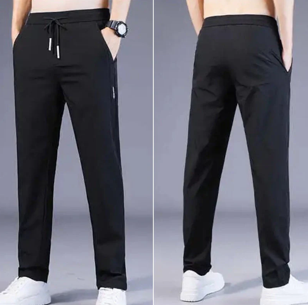 Men's Lycra Track Pants (Buy 1 Get 1 Free)