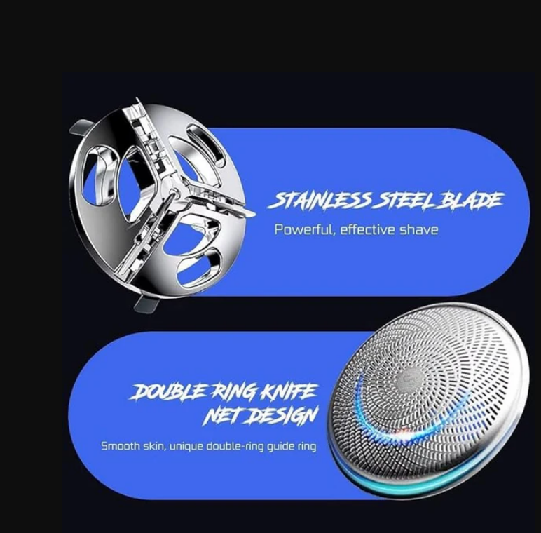 ✨ Portable Mini Electric Shaver Machine – Smooth Shave Anytime, Anywhere! ✨