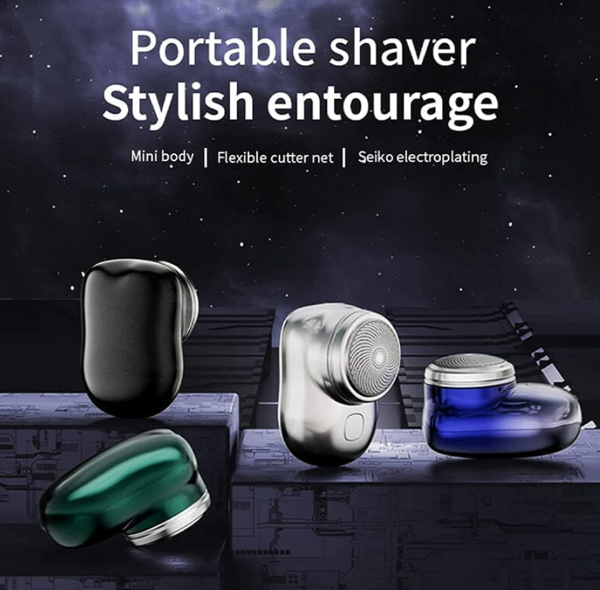 ✨ Portable Mini Electric Shaver Machine – Smooth Shave Anytime, Anywhere! ✨