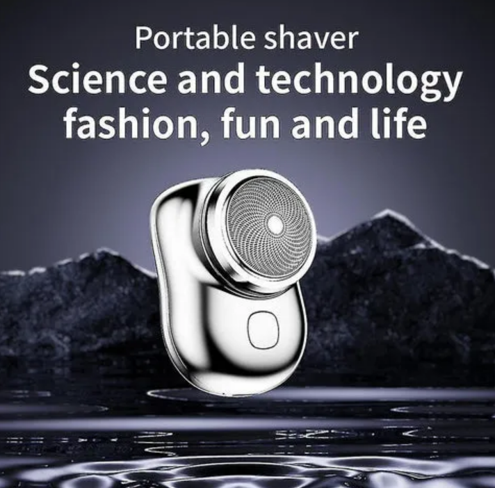 ✨ Portable Mini Electric Shaver Machine – Smooth Shave Anytime, Anywhere! ✨