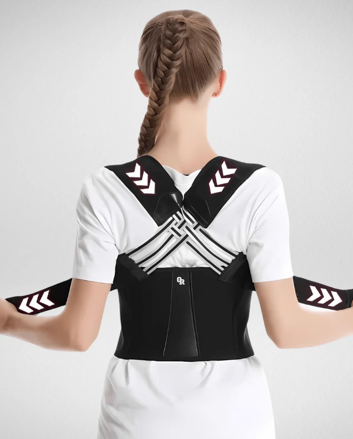 Posture Corrector Belt - Adjustable Back Posture Corrector/ Slouching Relieve Pain Belt Women Men (Free Size)