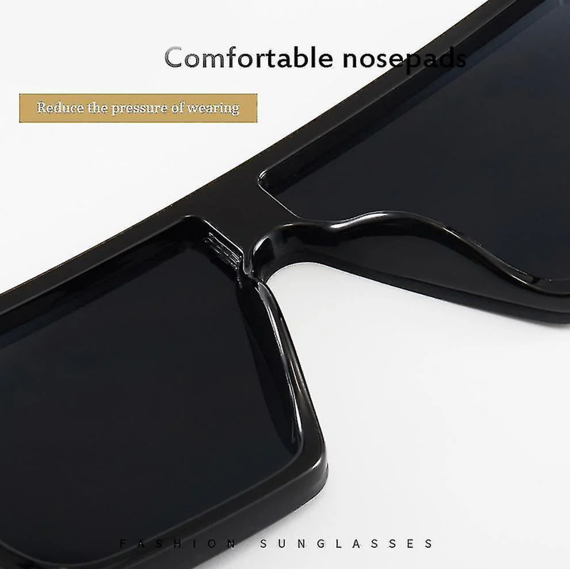 Black Square Sunglasses - (Buy 1 Get 1 At Just Rs - 499/-)