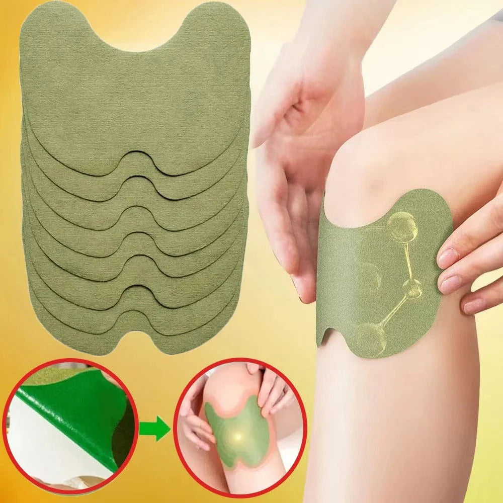 Herbal Knee Patches – Instant Pain Relief in One Patch (Pack of 10, 20, 30)