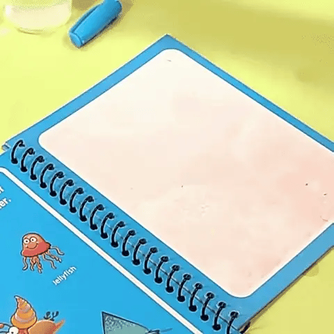 Reusable Magic Water Drawing Book {Pack of 4 - At Just Rs - 599/-}