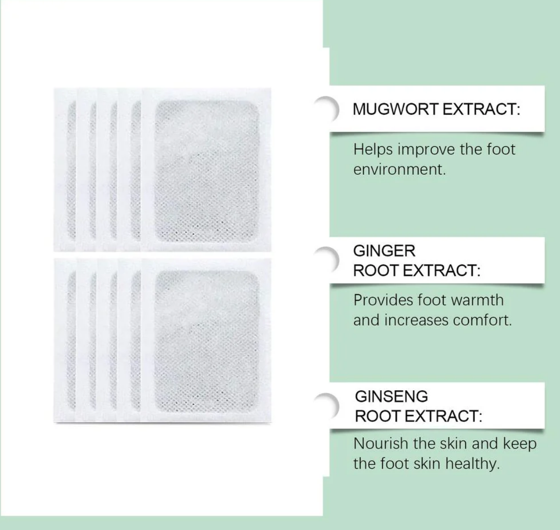 Natural Foot Care Pads for Relaxation & Comfort (BUY 1  GET 1  FREE) — Just ₹499/-