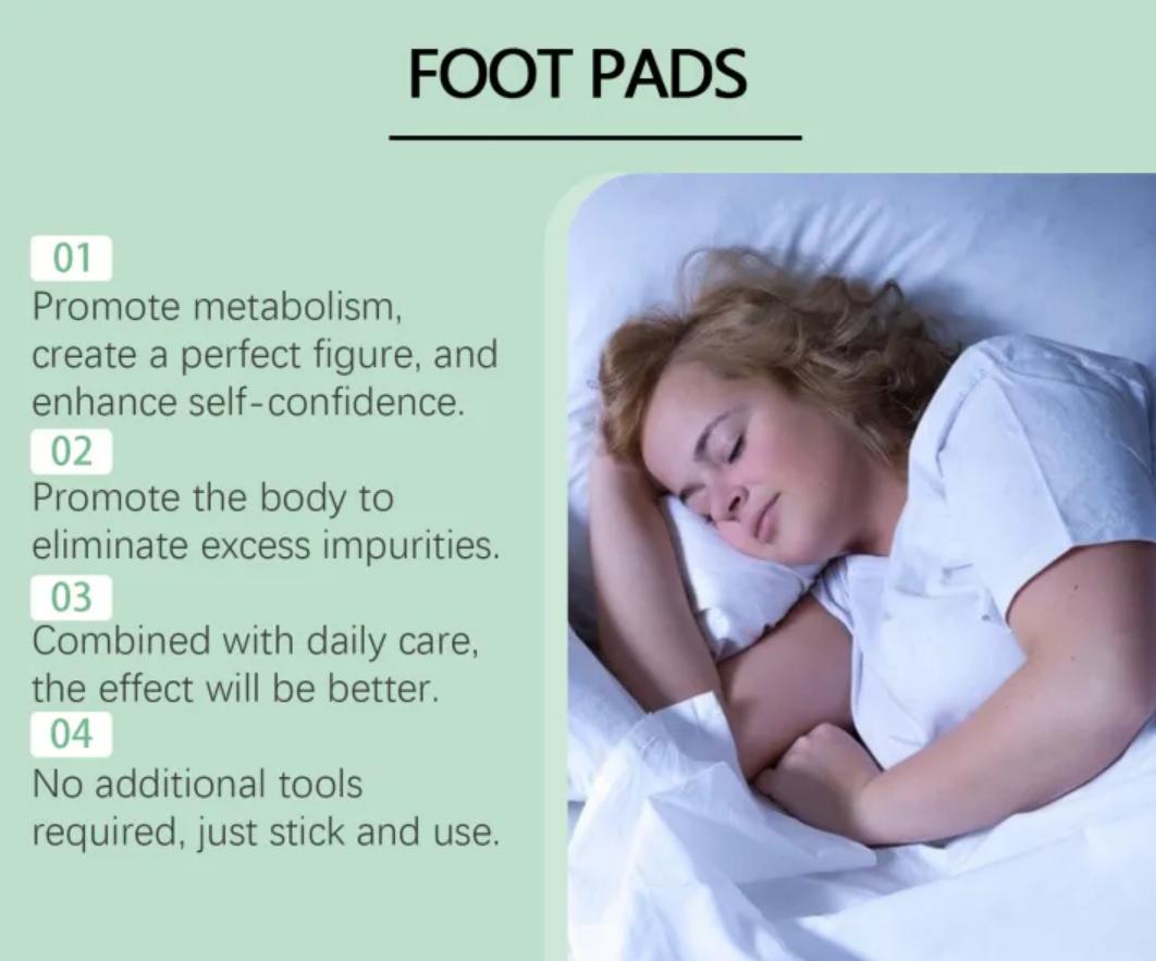 Natural Foot Care Pads for Relaxation & Comfort (BUY 1  GET 1  FREE) — Just ₹499/-