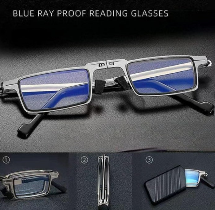 Anti-Bluelight Foldable Reading Glasses