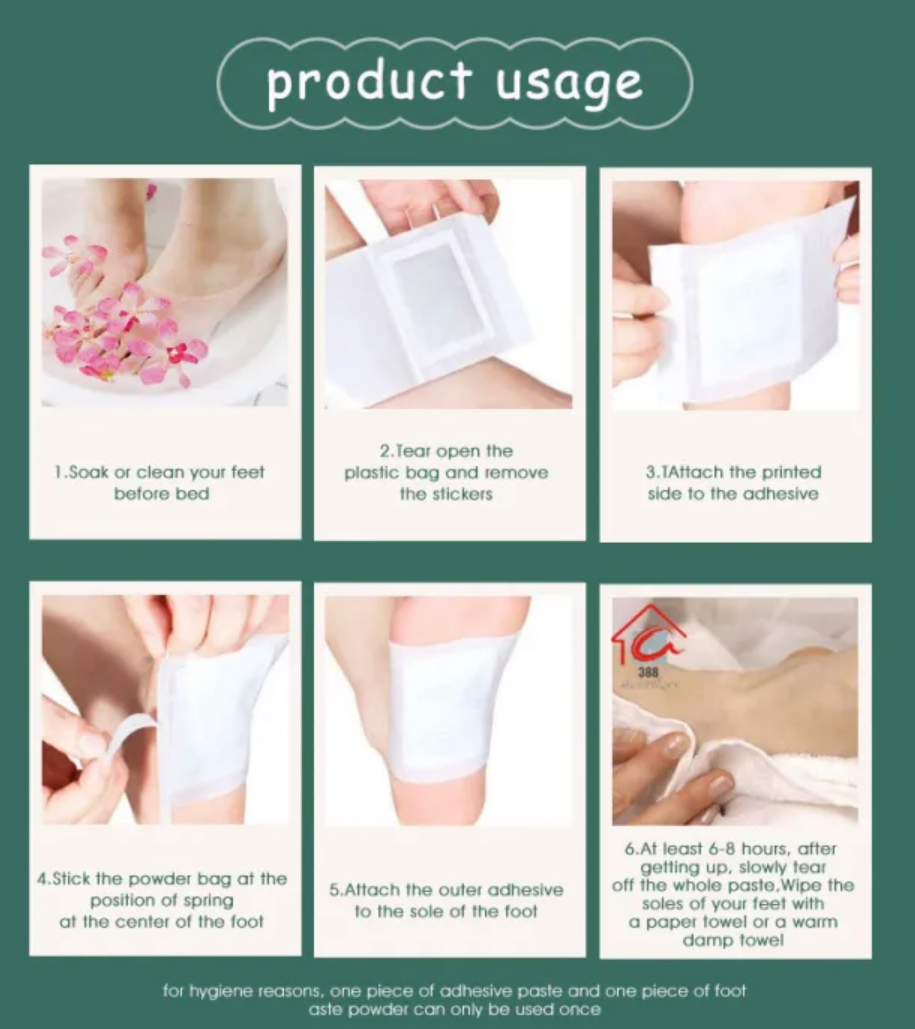 Natural Foot Care Pads for Relaxation & Comfort (BUY 1  GET 1  FREE) — Just ₹499/-