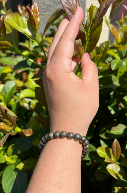 Raw Pyrite Bracelet (Attracts Wealth & Prosperity) At Just Rs 499/-