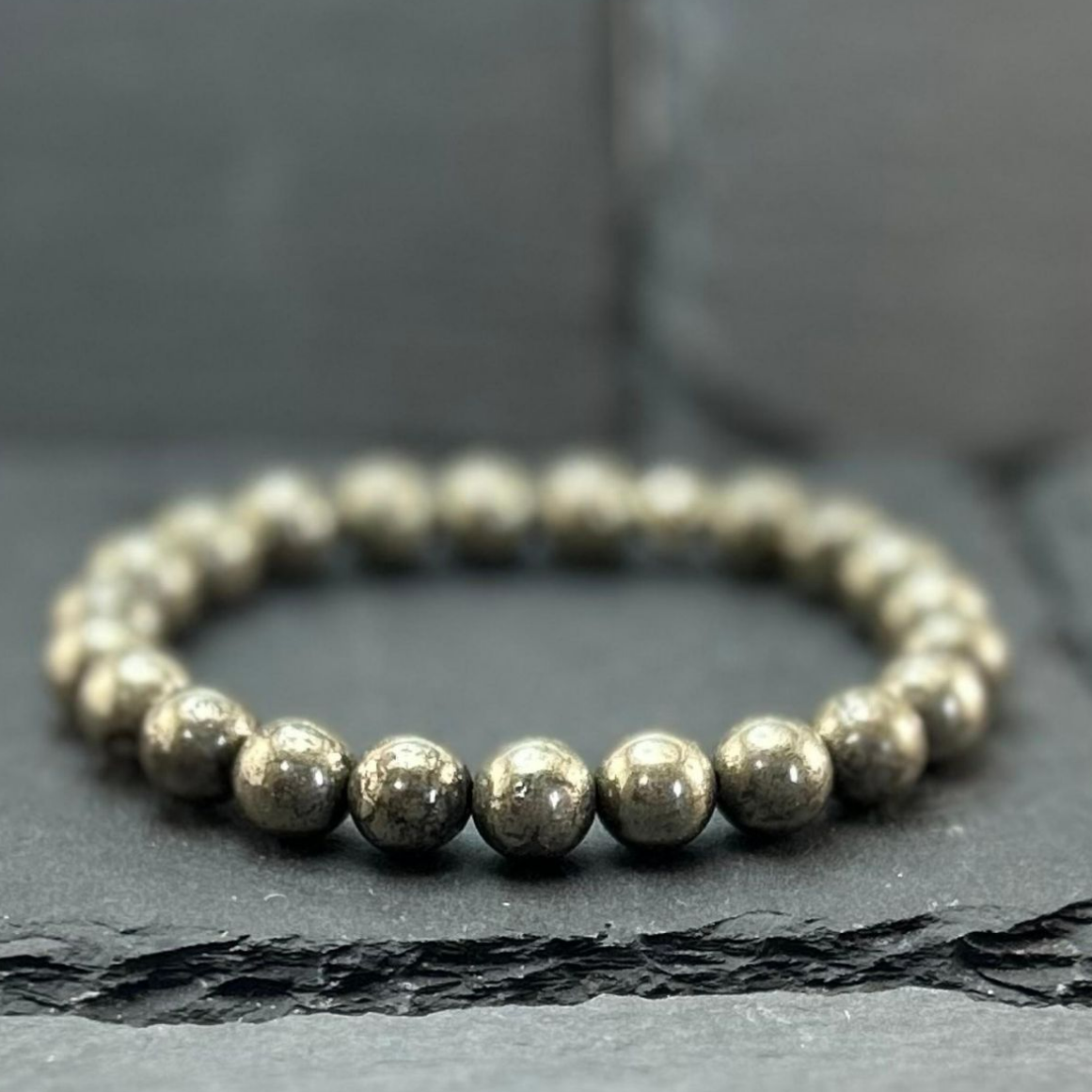 Raw Pyrite Bracelet (Attracts Wealth & Prosperity) At Just Rs 499/-