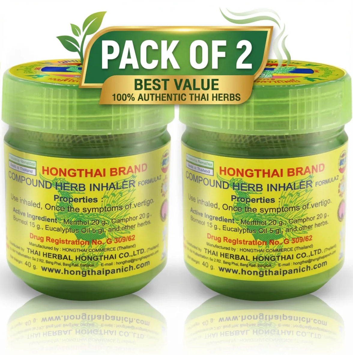 Hong Thai Traditional Herbal Inhaler BOGO OFFER At Just Rs 599/- Rupees Only