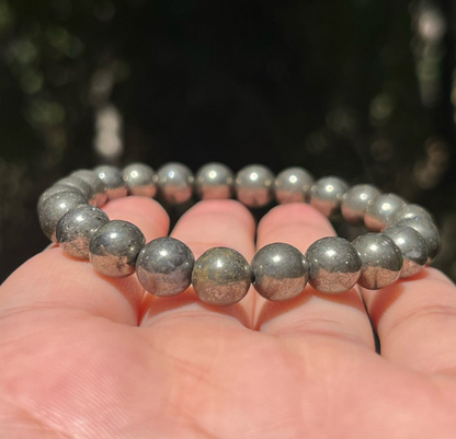Raw Pyrite Bracelet (Attracts Wealth & Prosperity) At Just Rs 499/-