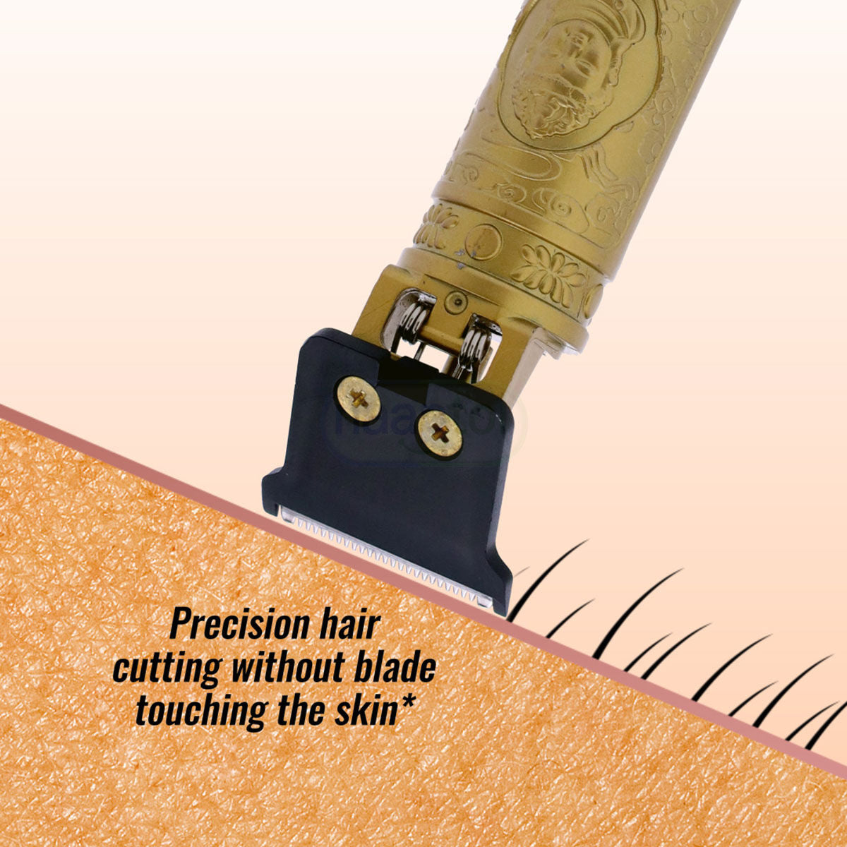 Stylish Golden Trimmer With Free Digital Watch At Just Rs 599/-