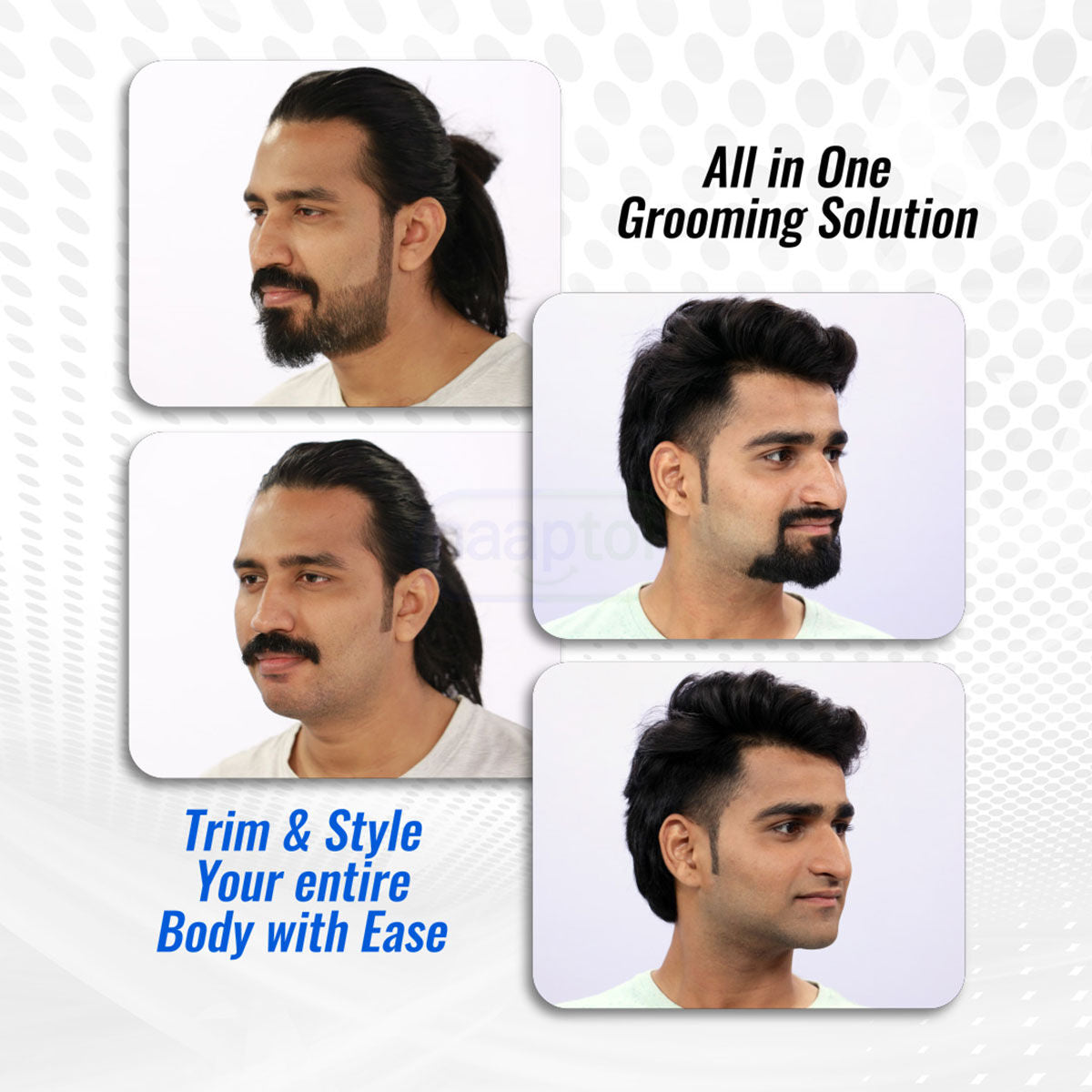 Stylish Golden Trimmer With Free Digital Watch At Just Rs 599/-