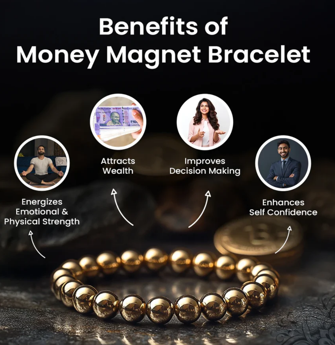 Money Magnet Bracelet Boost Financial Success At Just Rs 499/-