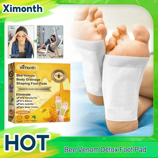 Bee Venom Foot Patches – Detox While You Sleep! (Buy 1 Get 1 At Just Rs - 499/-)