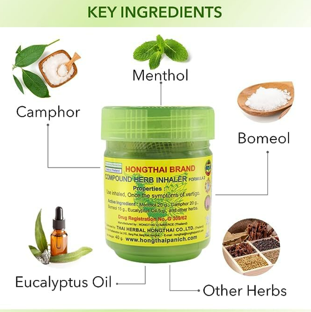 Hong Thai Traditional Herbal Inhaler BOGO OFFER At Just Rs 599/- Rupees Only