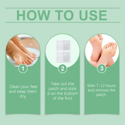 Natural Foot Care Pads for Relaxation & Comfort (BUY 1  GET 1  FREE) — Just ₹499/-