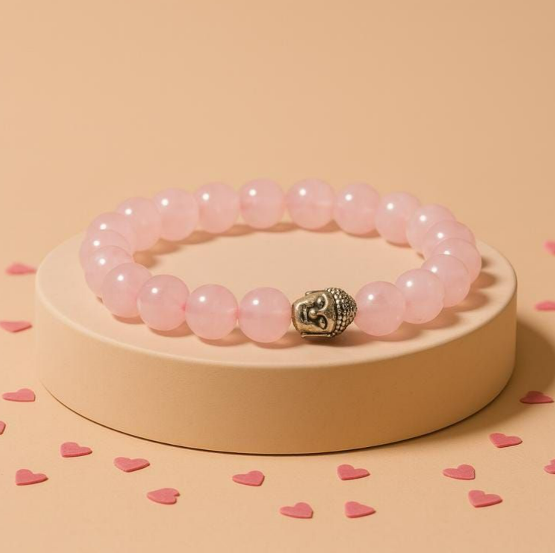 Love Attraction Bracelet Original Rose Quartz At Just Rs 499/-