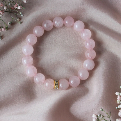 Love Attraction Bracelet Original Rose Quartz At Just Rs 499/-