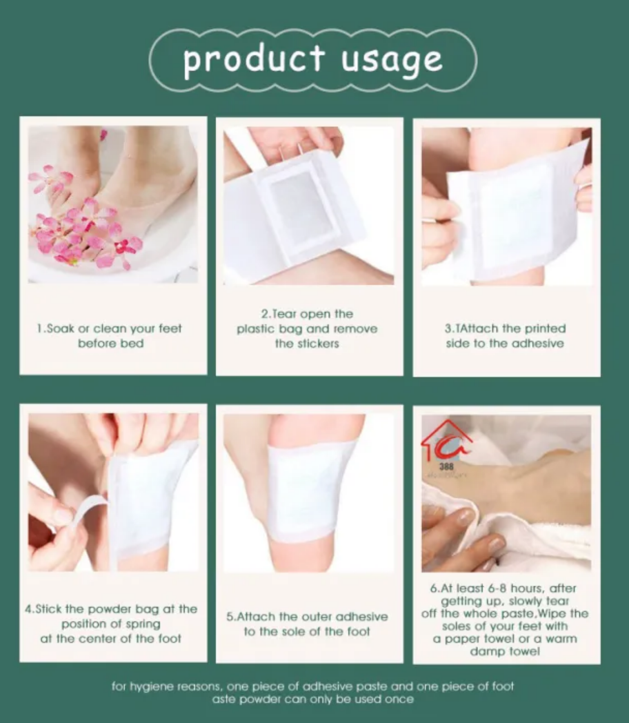 Natural Foot Care Pads for Relaxation & Comfort (BUY 1  GET 1  FREE) — Just ₹499/-