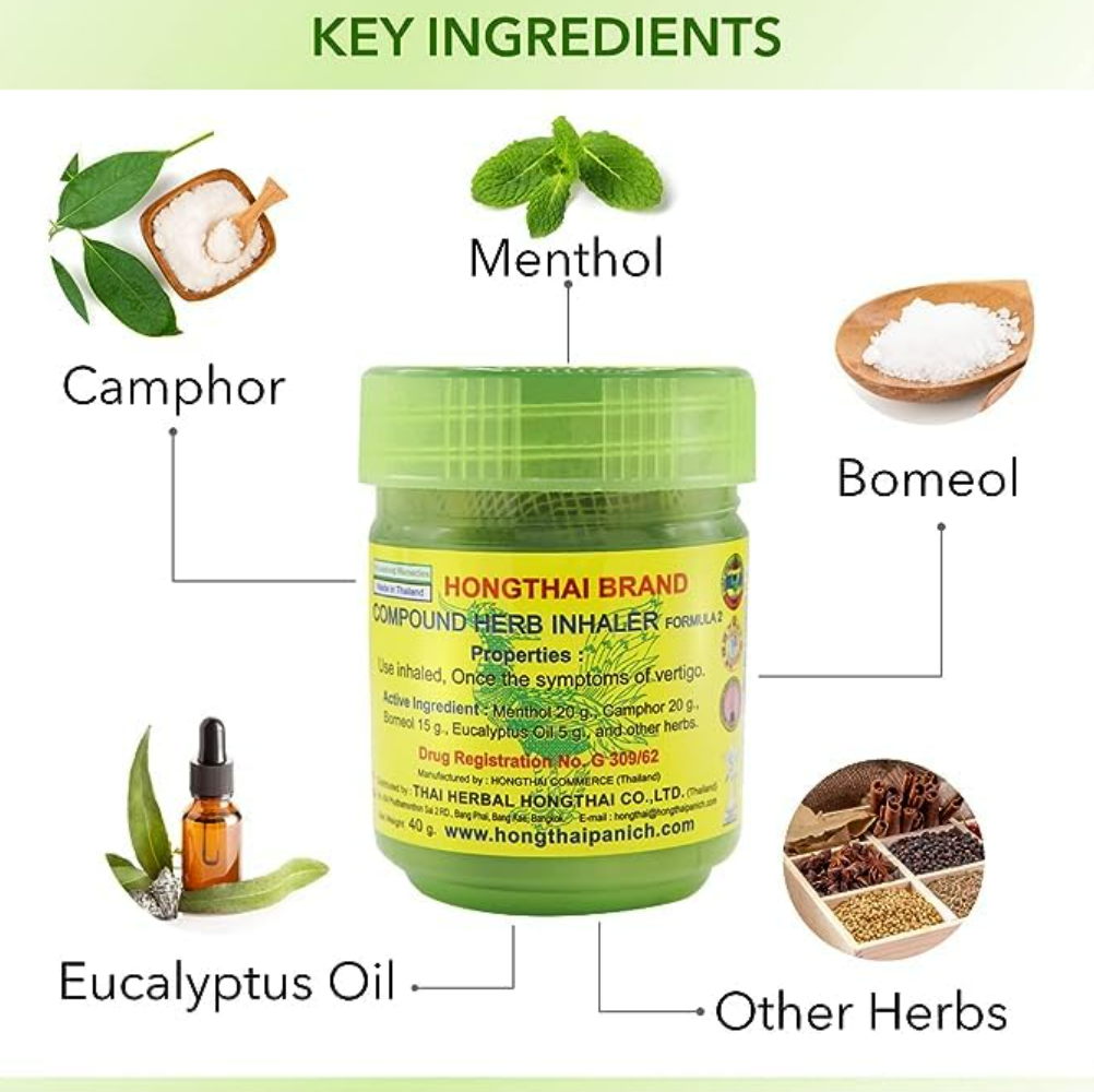 Hong Thai Traditional Herbal Inhaler BOGO OFFER At Just Rs 599/- Rupees Only