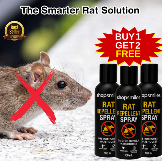 Rat Repellent Spray for Home, Car & Kitchen – Safe, Natural & Eco-Friendly Rodent Control 🐀🌱