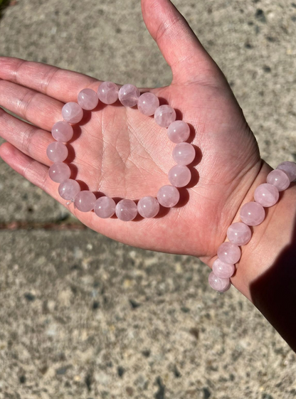 Love Attraction Bracelet Original Rose Quartz At Just Rs 499/-