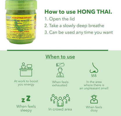 Hong Thai Traditional Herbal Inhaler BOGO OFFER At Just Rs 599/- Rupees Only