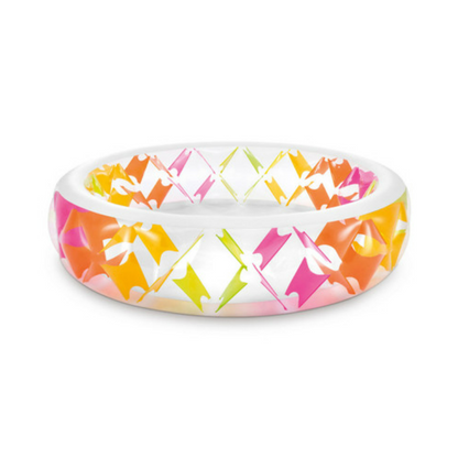 Round Kids Swimming Pool – Colorful Rainbow Design (3ft/4ft/5ft)